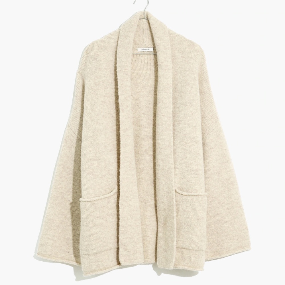 Madewell Mclean Shawl-Collar Cardigan Sweater
